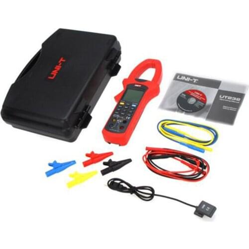 UNI-T UT233 Three Phase 600KW Power Clamp Meter True RMS Digital Clamp Meter Phase Sequence Tester USB Interface
