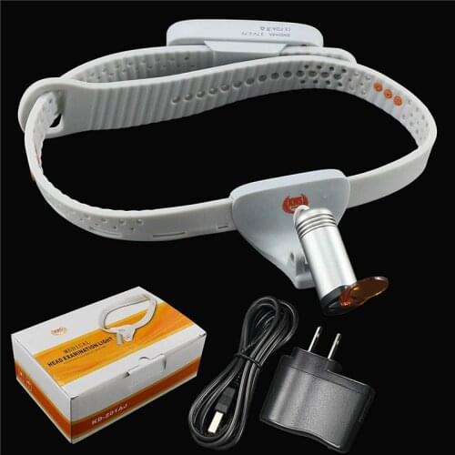 Ultra-Light Silicone 3W LED Dental Surgical Headlamp Medical Headlight with Filter ENT Stomatology Plastic Surgery Pet Clinic