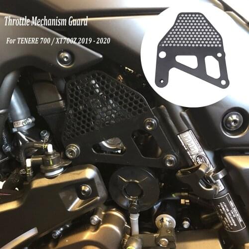 For Yamaha Tenere 700 Tenere700 XT700Z XTZ 700 T7 T700 Motorcycle Throttle Mechanism Guard Protector Cover Protection Grill