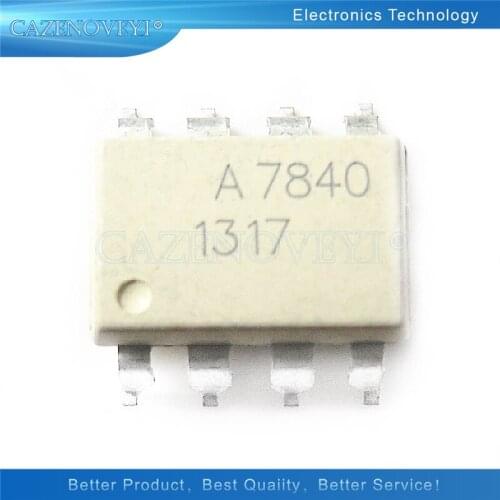 10pcs/lot A7840 HCPL7840 HCPL-7840 SOP-8 DIP-8 photoelectric coupler In Stock
