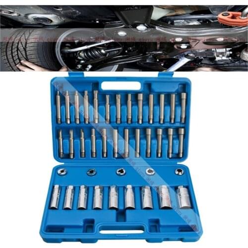 39pcs Car Strut and Shock Installation Tools Set Shock Absorber Screw Socket Remover Automotive Upper Mount Special Tools