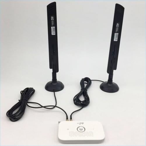 2pcs 4G LTE router E5573s-853/856 antenna 4g wifi router magnet antenna high gain10dBi SMA