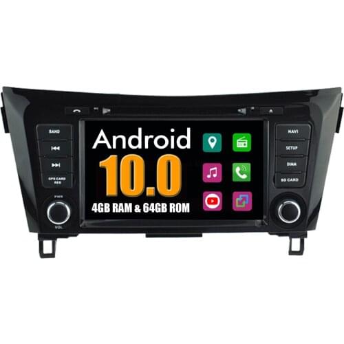 RoverOne Car Multimedia Player For Nissan X-Trail Xtrail Qashqai 2014+ Android 10.0 Autoradio Radio Stereo DVD GPS Navigation