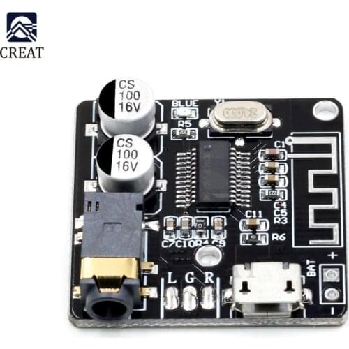 VHM-314 Bluetooth 5.0 Audio Receiver Module MP3 Lossless Decoder Board 3.7-5V Wireless Stereo Music Decoding Amplifier Board