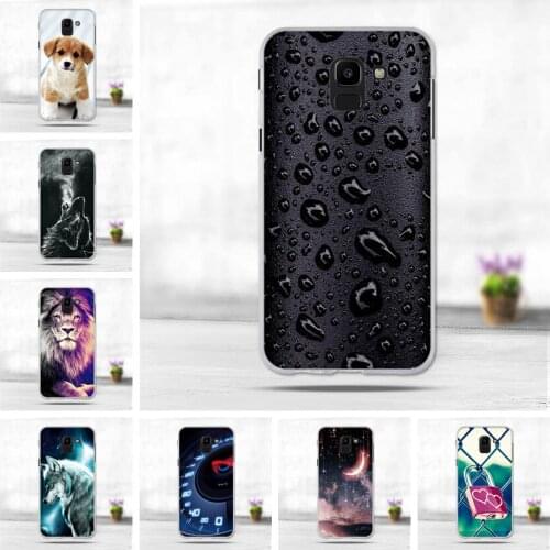 Cover for Samsung Galaxy J6 2018 J 600 Fundas Case For Samsung Galaxy J6 2018 J600 Case Silicone Cases for Samsung Galaxy On6