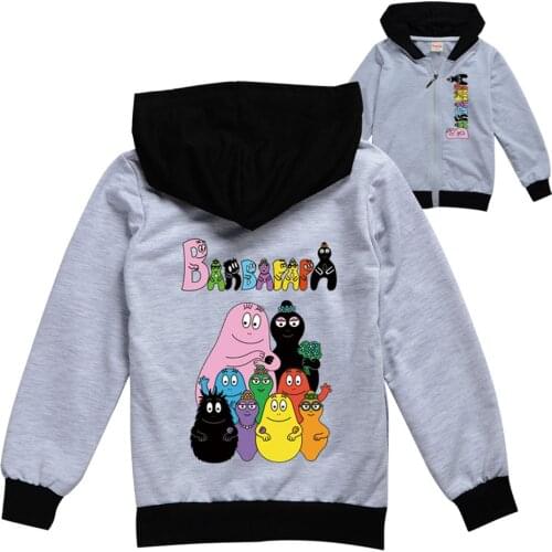 Children Among Us Impostor Thin Clothing Spring Autumn Long Sleeve Zipper Jacket Boy Girl Anime Amongus Coat Kids Casual Outwear