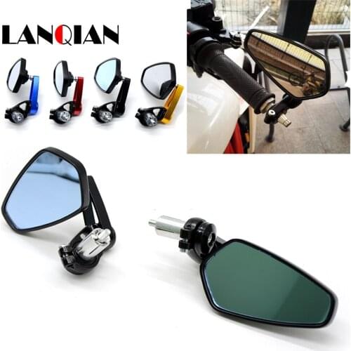 For Yamaha SCR950 SR400 SUPER TENERE/XT1200ZE 7/8 "22mm CNC Aluminum Motorcycle Rear View Side Mirror