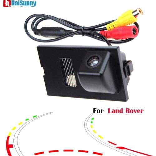 HaiSunny Intelligent Dynamic Trajectory Car Rear View Camera For Land Rover Freelander 2 Discovery 3 4 Range Rover Sport