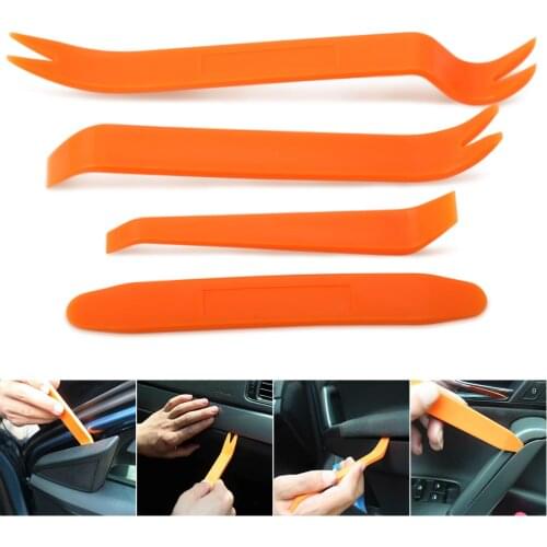 Car styling Car Radio Disassembly tool 4PCS/Set For dacia duster mitsubishi asx suzuki vitara alfa romeo 156 fiat grande