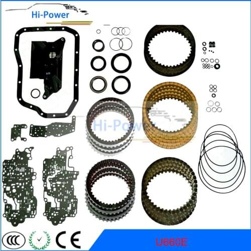 U660E T19900A Transmission Rebuild Master Kit Seals For TOYOTA 6 Speed Trasnpeed U660E T19900A