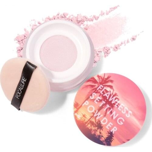 Beauty loose powder makeup powder control oil lasting concealer waterproof woman brightens skin tone honey powder
