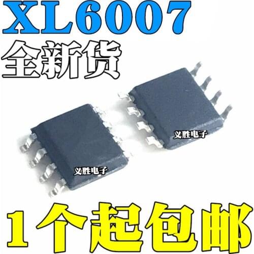 10pcs/lot New original XL6007E1 XL6007 SMD SOP8 2A 60V 400khz boost DC power supply