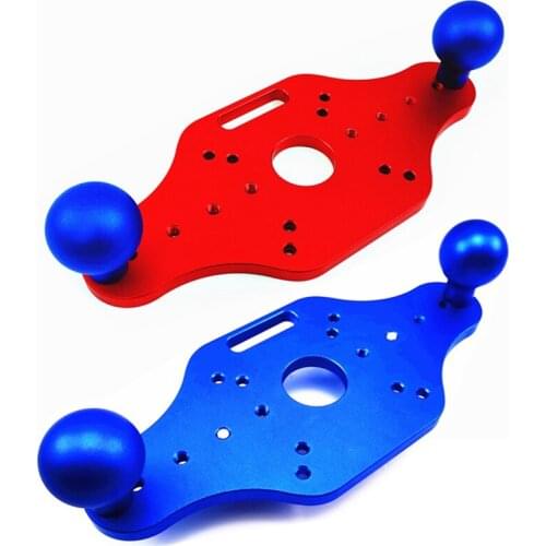 Trimming Machine Bottom Plate Bakelite Milling Mounting Plate for Woodworking Trimming Slotted Chamfer