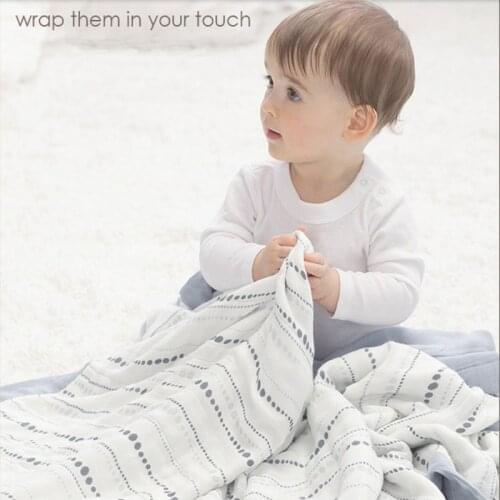 Baby Swaddle Wraps Cotton Baby muslin Blankets Newborn 100% bamboo muslin quilt Newborns Swaddle Blanket