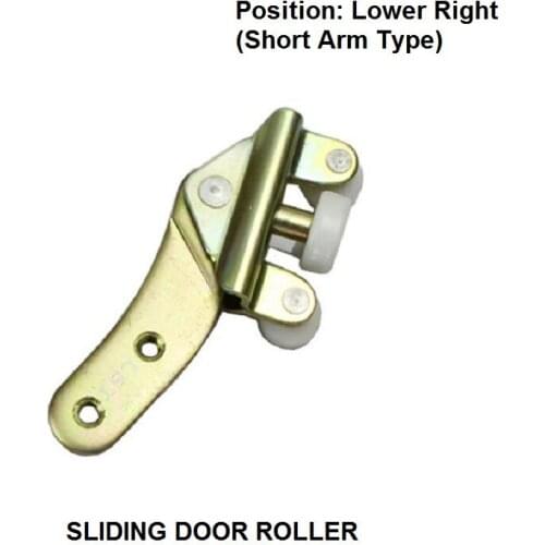 OE# 701843406A For VW Transporter T4 Car Sliding Door Roller Bottom Right Short Arm Slider Guide 1990-2004