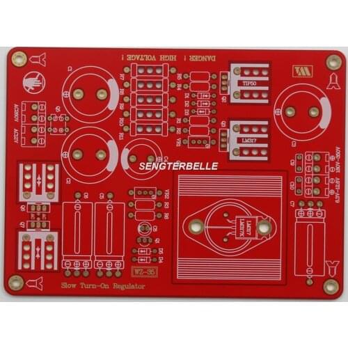 Hifi LM317K High Voltage Power Supply Board PCB +DC150V-350V Adjustment For Tube Preamplifier Board