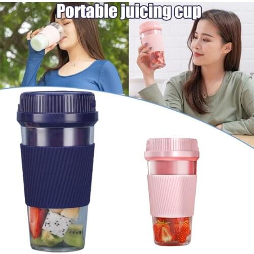 Portable Juicer USB Rechargeable Mini Mixer Personal Size Travel Drink Maker for Travel Office Sports Home WXV Sale