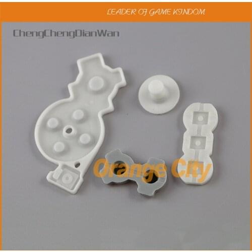 ChengChengDianWan Button Conductive Rubber Contact Pad for Nintendo Wii Remote Controller 100sets/lot