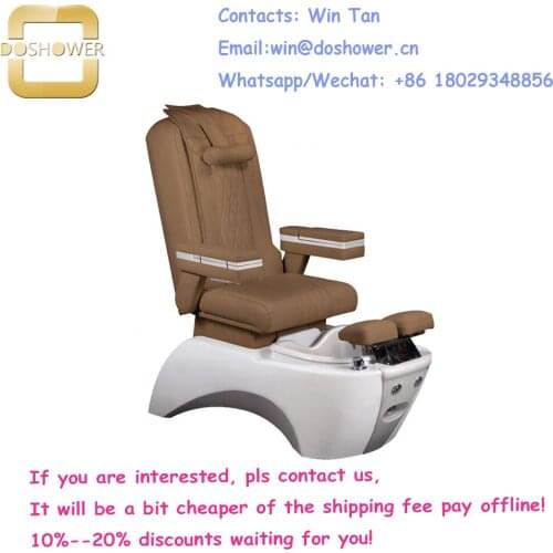 Spa liner air jet with manicure beauty pedicure chairs for 7 color led light modern massage pedicure chair