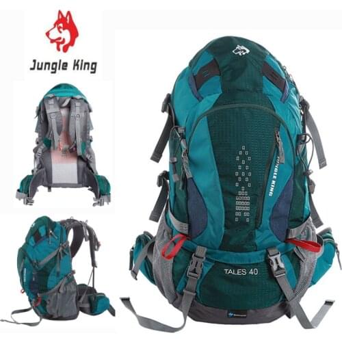 Jungle King CY1123 Newest 40L Large Capacity Hiking Backpack Outdoor Waterproof and Tear-resistant Backpack Camping Hiking Bag