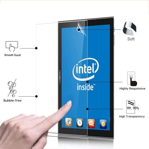 ANti-Scratched Clear Glossy screen protector film For Colorfly i898A 8.9" tablet front HD lcd screen protective film in store