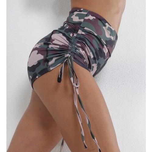 Womens High Waist Sports Short Workout Running Fitness Leggings Female Sport Shorts Gym Leggings Booty Shorts