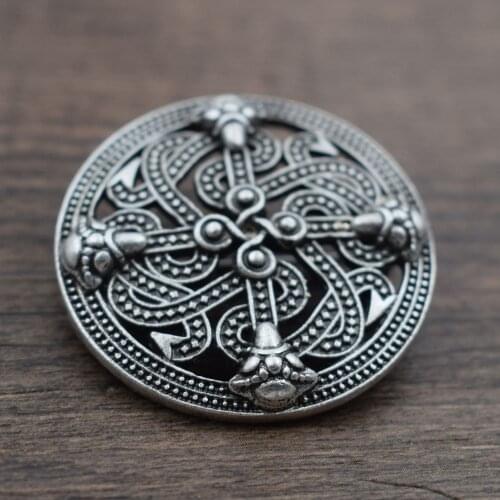 Viking Celtic Pewter Brooch Celtic Jewelry Viking Jewelry 10pcs