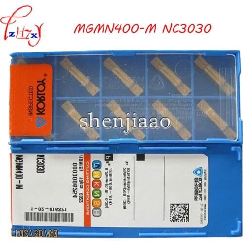 100 pcs/lot MGMN400 M NC3030 Metal Insert Hard Groove Hard Metal Insertion Turning Tool CNC Lathe Tool CNC Tool