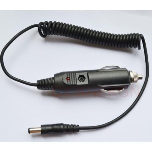 100pcs High-quality, all-copper car charger 12V / 24V Power adapter Cigarette Lighter 1.5M DC 5.5 *2.1mm Free shipping