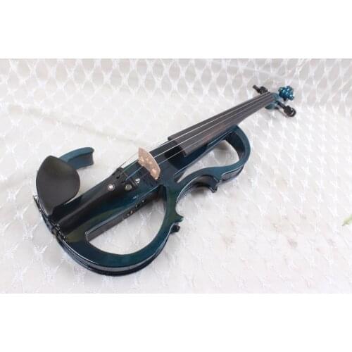 4/4 blue 4 string Electric violin High quality good pickup
