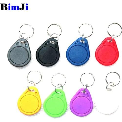 50pcs 13.56mhz UID RFID 13.56 mhz Changeable Tag Keyfob Blank Writable Card Rewriteable for Copier Writer Duplicator Copy