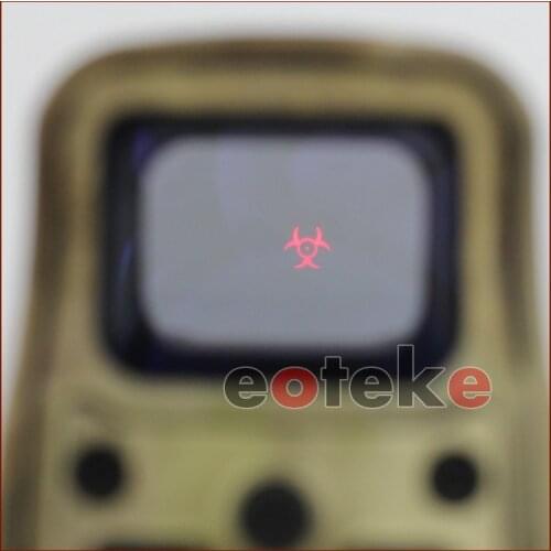 556 Biohazard holographic reflecting series Green Red dot Sight for 20mm Rail Mounts Airsoft Scope Free customsize logo