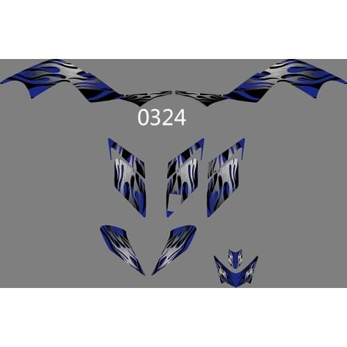 6 STYLES TEAM GRAPHICS BACKGROUNDS DECALS STICKERS FOR YAMAHA RAPTOR 700 2006 2007 2008 2009 2010 2011 2012