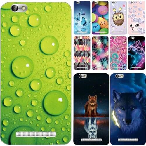 Soft Phone Case for Lenovo Vibe C A2020 A2020a40 Cases Panda Funda Colorful Flower Silicone TPU Back Cover Shell