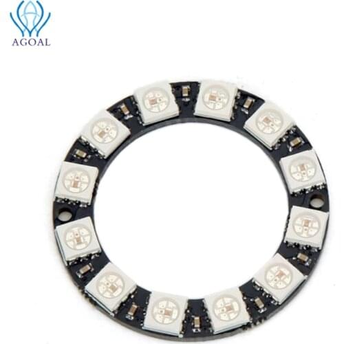 DC 5V 12 Bit WS2812 5050 RGB LED Driver Development Board