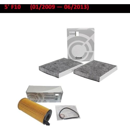 Air filter oil filter repair kit 11428507683 64119272642 Inspection kit Value Line F10