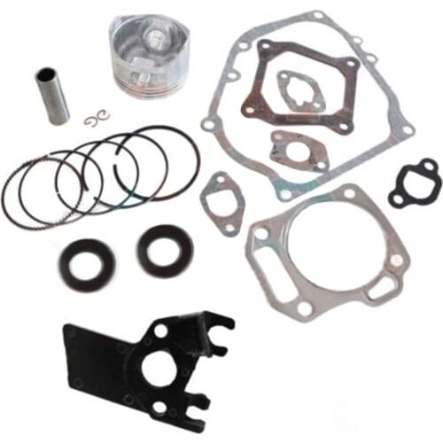 68mm Piston Rings Gasket Oil Seal Rebuild Kit 5.5/6.5HP 2-3.5kw Gasoline Generator Trimmer Engine For Honda GX160 GX200 168F