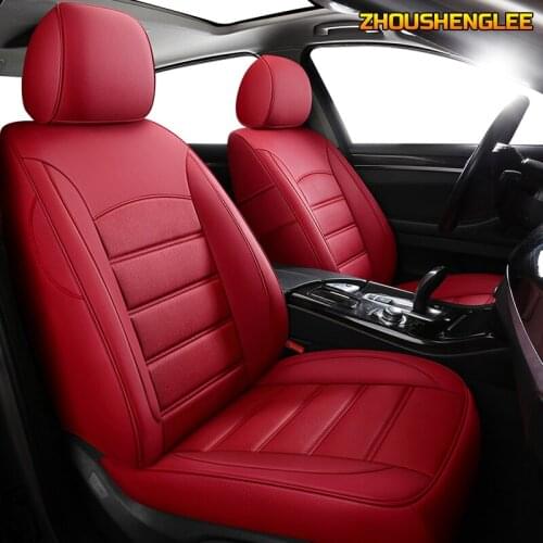 Custom Leather car seat cover For Renault Kadjar Koleos Megane II Laguna Latitude Fluence Scenic Captur Talisman cover