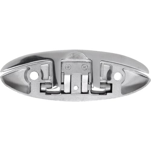 Boat Marine Stainless Steel Flip Up Folding Pull Up Dock Cleat Flush Mount
