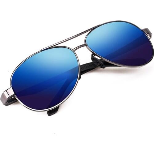 Mens Sunglasses New Brand Designer Alloy Polarized Sunglasses Driving Fashion Male Sunglasses Driving With Case 7515Y