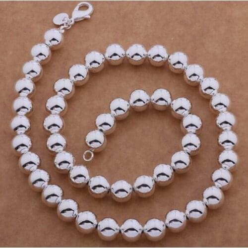 Wholesale Silver Plated Fashion Jewelry Classic Necklace,free Shipping Charms Fashion Jewelry Pendant AN651/ajzajbga