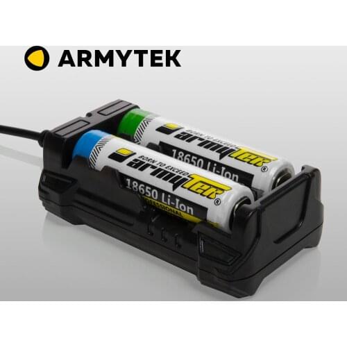 Portable Battery Charger Armytek Handy C2 Pro with Powerbank Function for Li-Ion, IMR, Ni-MH, Ni-Cd Rechargeable Batteries