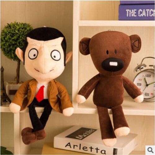 Lovely Mr. Bean and his baby bear, 30cm toy, perfect Kawaii gift