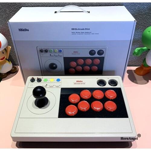 Rocker Game Controller 8BitDo V3 Arcade Controller 3 Mode Bluetooth 2.4GHz Wireless USB Wired Fight Stick for Nintendo Switch PC