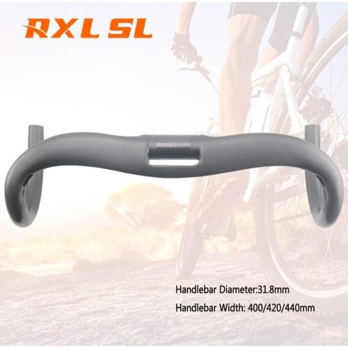 Carbon Handlebar Road Bike RXL SL Drop Handlebar 31.8mm Black UD Matte 400/420/440mm Bicycle Handlebars