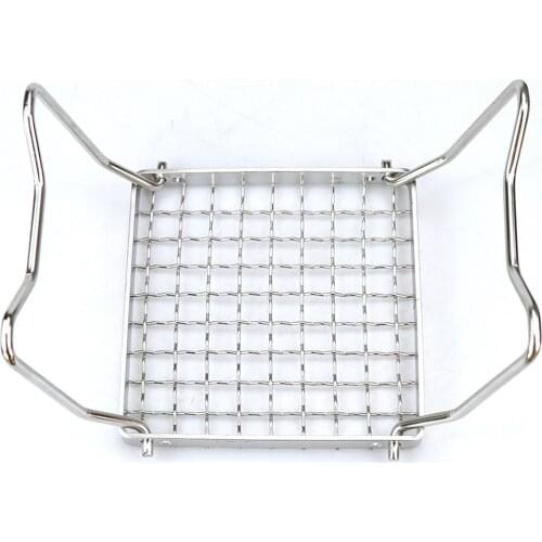 Folding Grill Adjustable Campfire Gas BBQ Grilling Rack Barbeque Outdoor