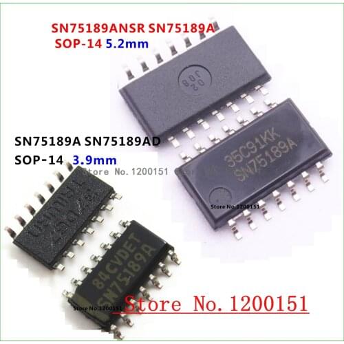 SN75189ADR SN75189A SOP-14 3.9mm SN75189ANSR SN75189A SOP-14 5.2mm