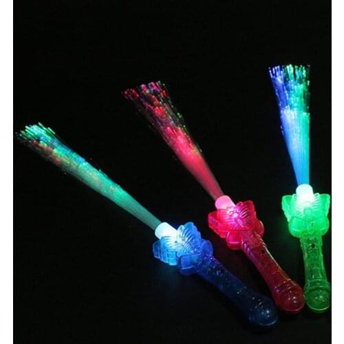 Led Toys Luminous LED Flash Glow Stick Glow In The Dark Blinking Light Up Stick Toys Flash Stick Magic Wands Concert Props