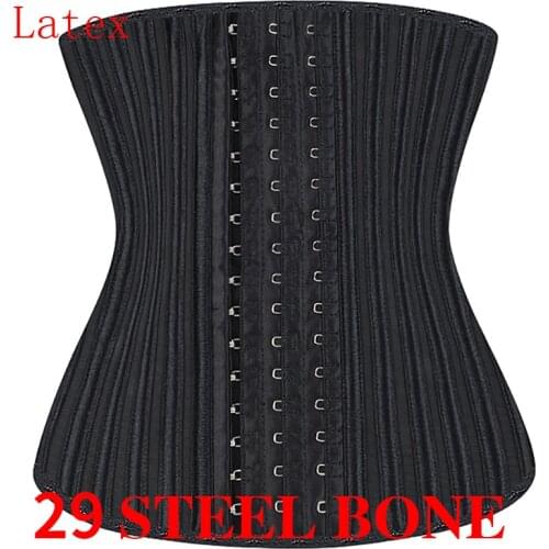 Corset Waist Trainer Slimming Sheath Belly Latex Belt Women flat Colombian Reducing Girdles Body Shapewear Faja Waist Corset Top