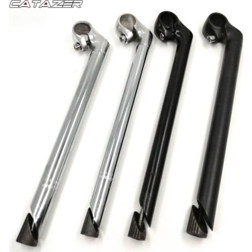 Bicycle Stem BMX City Retro Bike Childrens Bicycle Stem 25.4mm Handlebar 22.2mm-25.4mm Fork 300mm Lady Bicycle Part Bike Stem